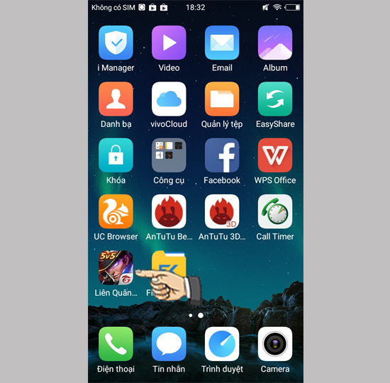 Giao diện trong game.